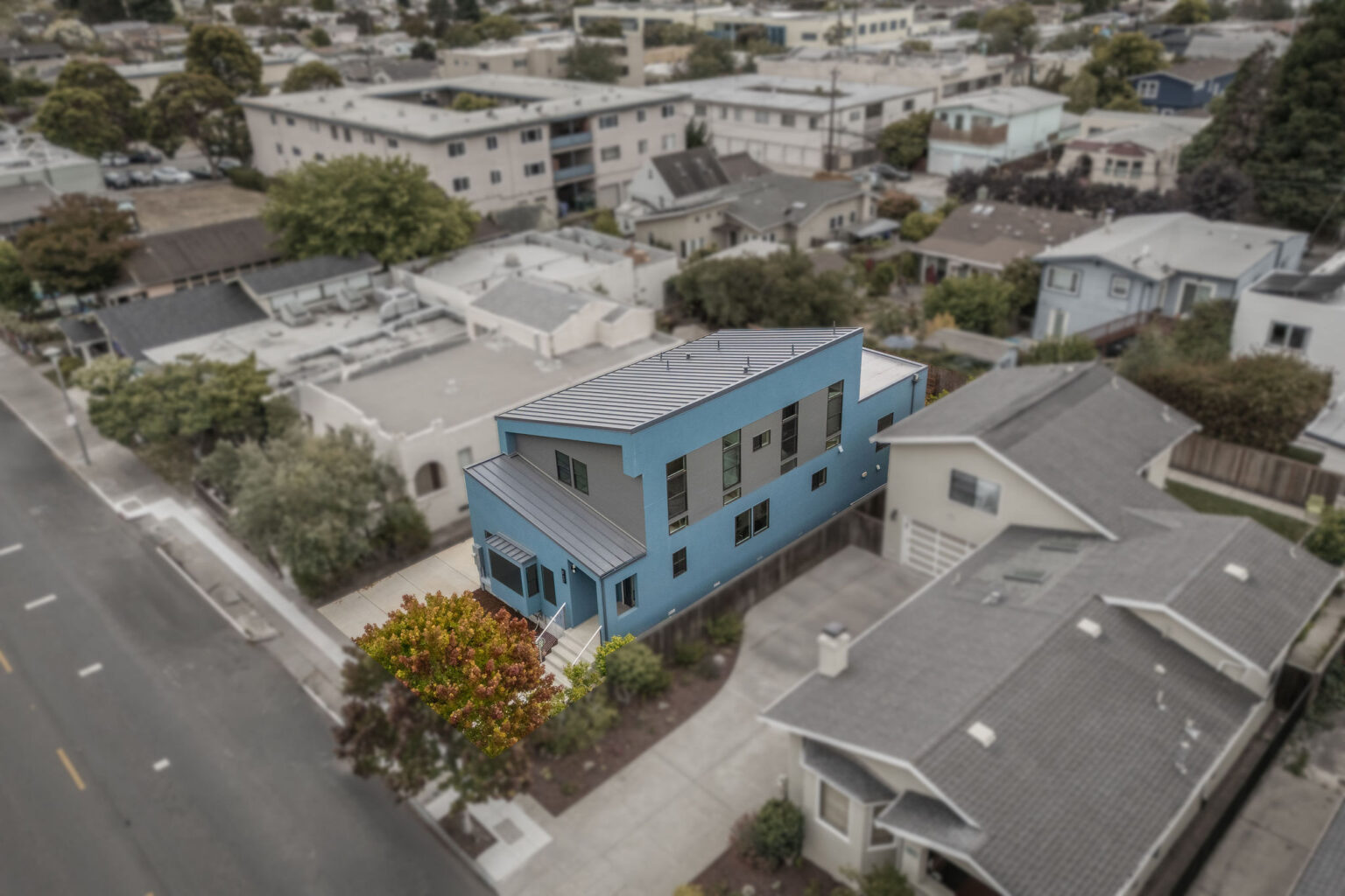 Renovated Napa home exterior